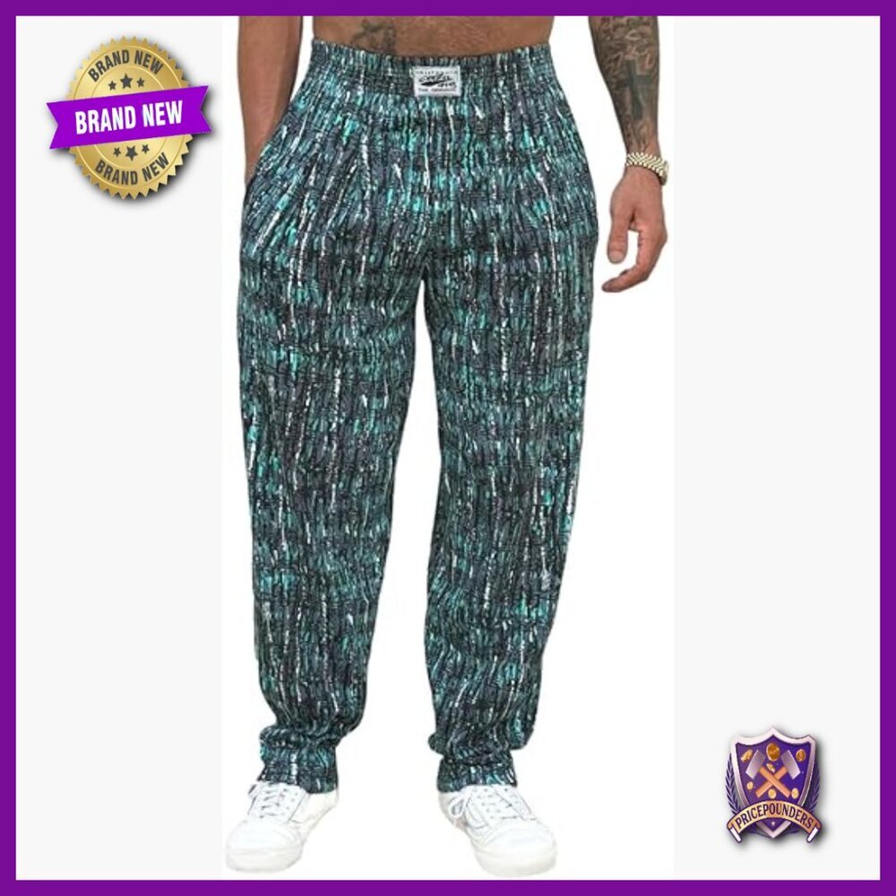 Baggy Sweatpants for Gym Workouts Bodybuilding Relaxed Fit Active Wear